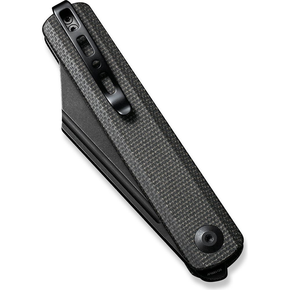 Ніж складаний туристичний Sencut Bronte, (8.6 см) 9Cr18MoV / Micarta чорний Київ - фото 6