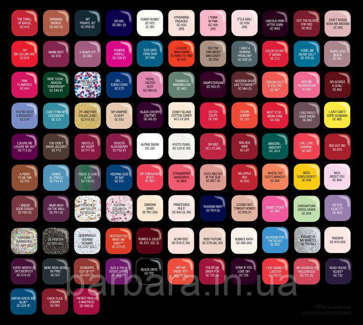 Гель-лак для ногтей OPI GELCOLOR  нового поколения (250 цветов) Киев - изображение 3