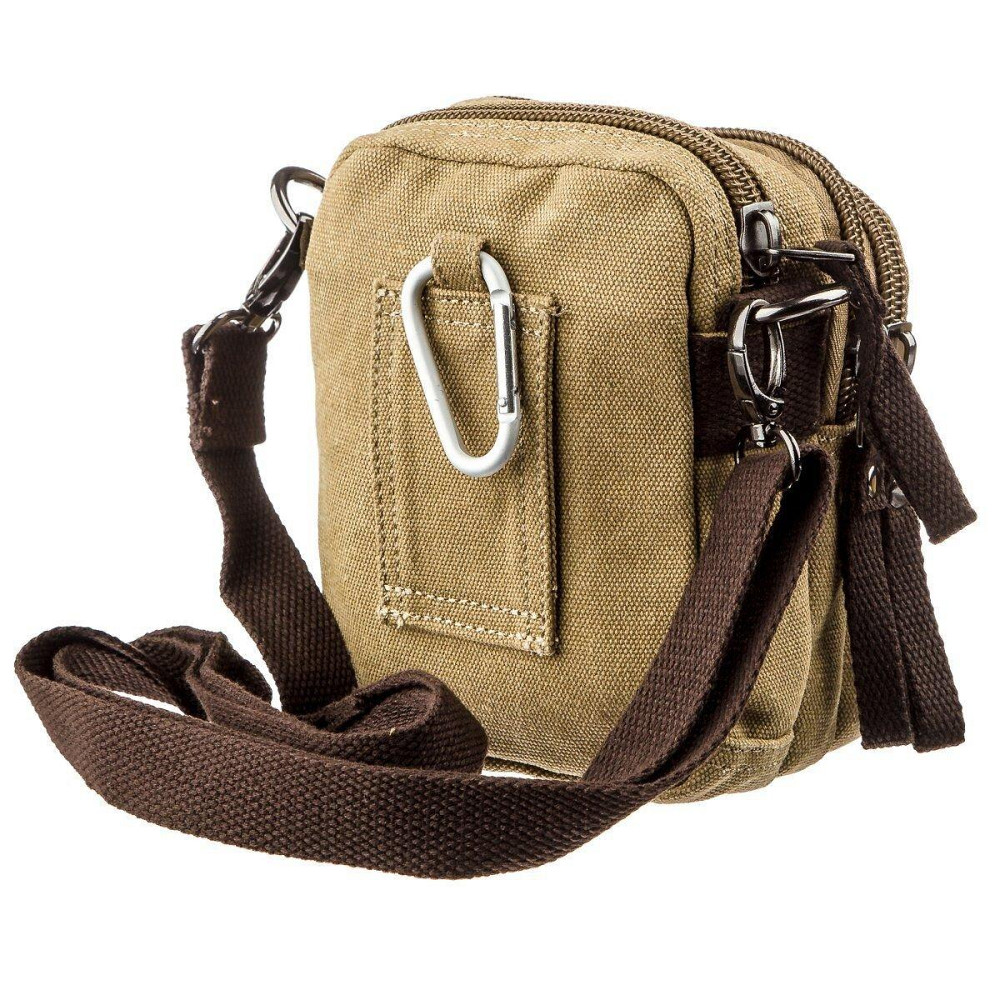 Барсетка текстильная Vintage 20161 Хаки Киев - изображение 5