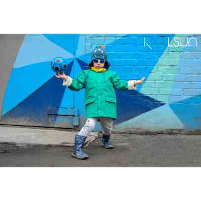 Детские солнцезащитные очки Koolsun Sport, 3-8 років біло-блакитни (KS-SPWHSH003) Винница