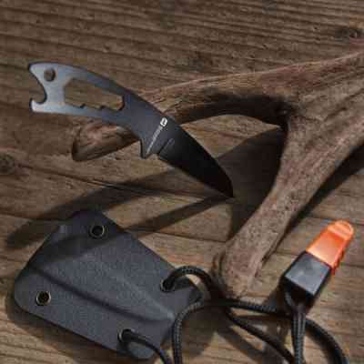 Нож Schwarzwolf Bako чорний (F1904400AJ3) Винница