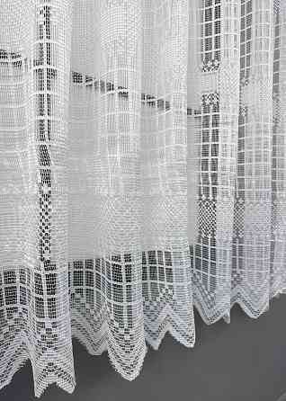 Тюль сетка VR-Textil Juli № 1868т Арка на кухню цвет белый 200х150 см (53-0138) Киев
