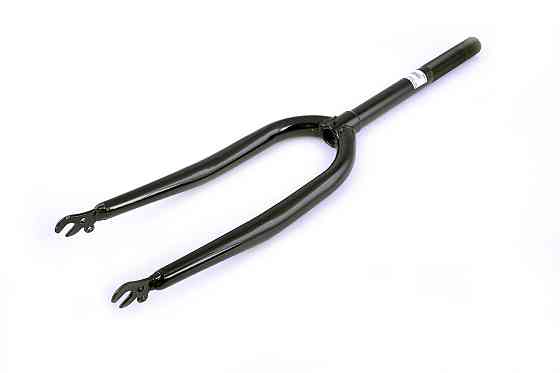 Вилка велосипедная жесткая (20) (черная) Мукачево