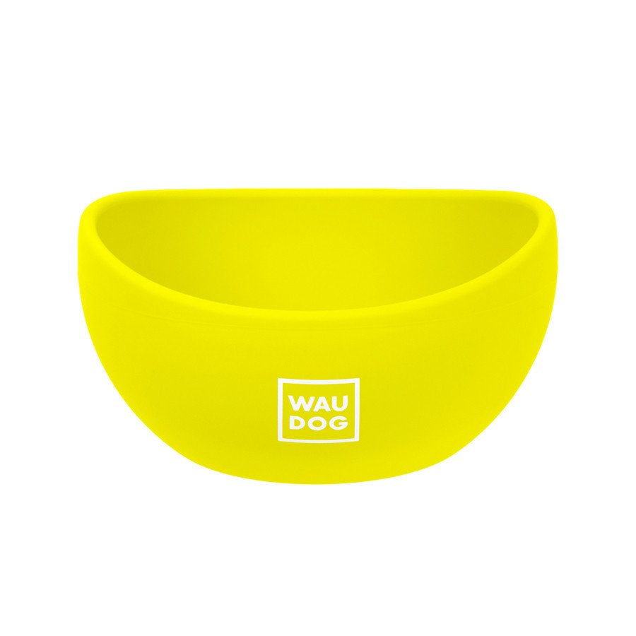 Миска WAUDOG Silicone, 250 мл жовтий Вінниця - фото 4
