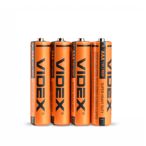 Батарейка сольова AAA/R03 (пл-4шт) Videx Житомир