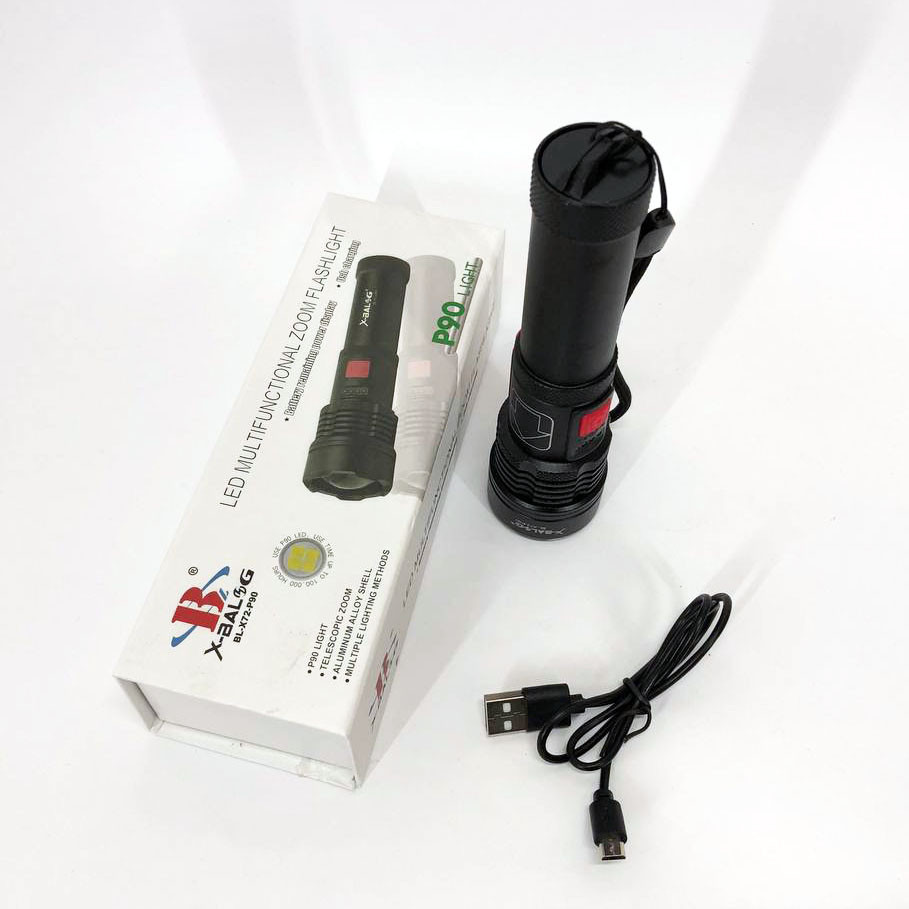 Ліхтар з регулюванням променя, LED ліхтар із зарядкою Переносний ручний потужний XC-58 Львів - фото 2