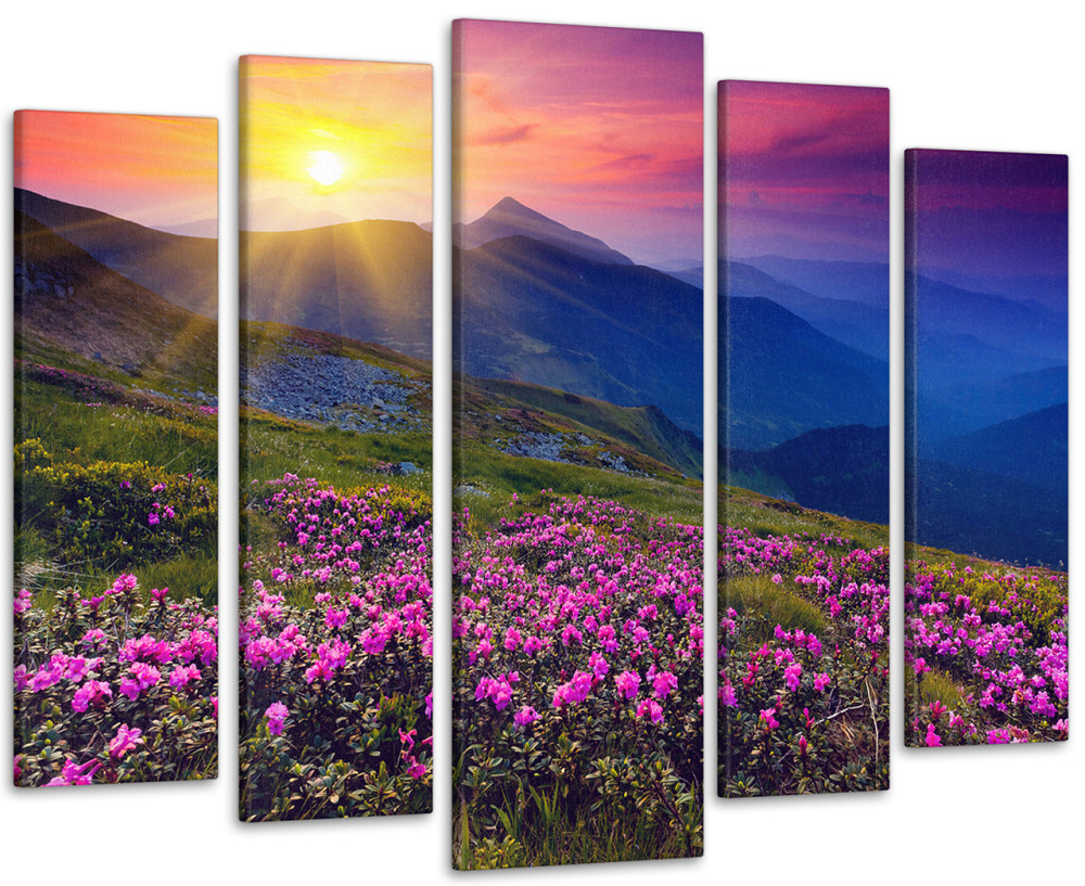 Модульная картина Природа Горы Art-60_5 105x150 см Киев - изображение 1