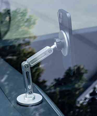 Автотримач XO C148 Universal Magnetic metal 360° rotating Holder Silver (7109739) Киев
