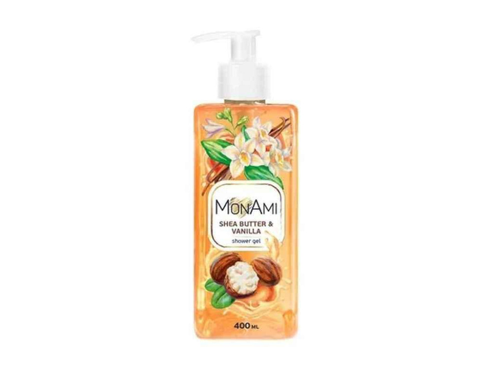 Гель для душу 400мл Shea butter Vanilla ТМ MONAMI Київ - фото 1