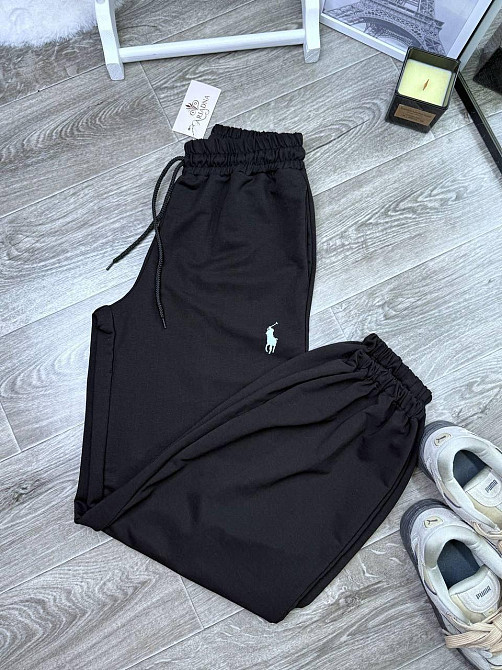 Женские стильные брюки джоггеры с накатом 