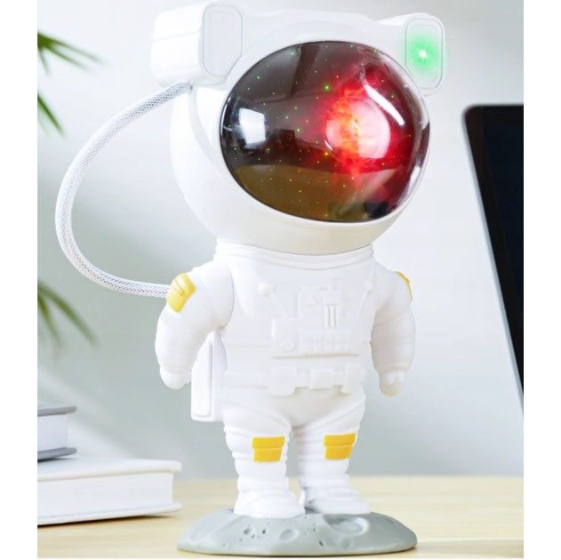 Проектор-нічник космонавт зоряне небо в дитячу, Дитячий нічник проектор космонавт, Проектор астронавт IZ-33 Львів - фото 20