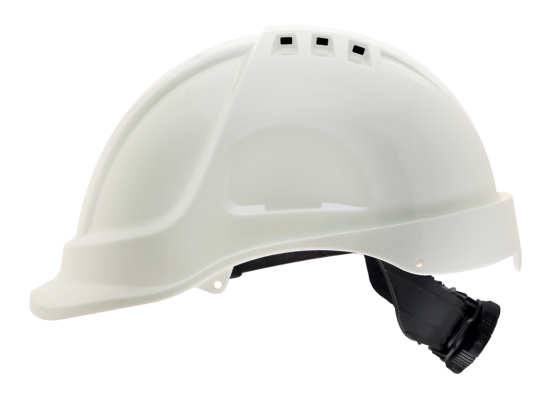 Каска защитная строительная Sizam Safe-Guard 3210 белая Ровно