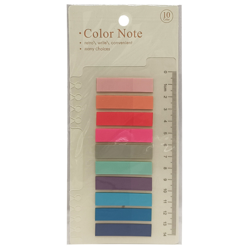 Закладка с линейкой 2 в 1 