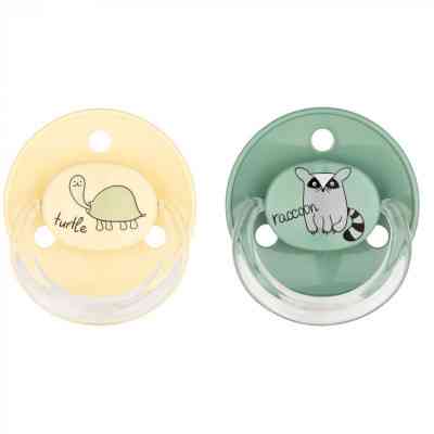 Пустышка Baby-Nova RaccoonTurtle Uni 2 шт (3962099) Винница