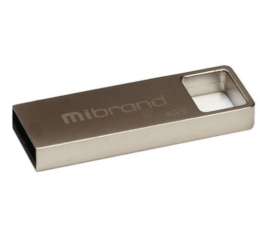 Флешка 4Гб USB 2.0 срібний Shark Mibrand Житомир