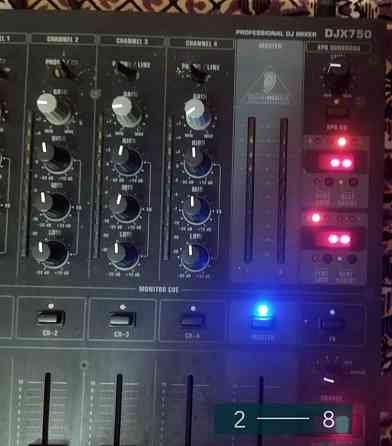 Dj Mixer Djx 750.Behringer DJX750 Киев