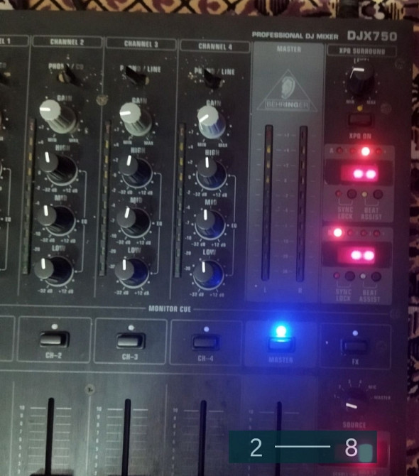 Dj Mixer Djx 750.Behringer DJX750 Киев - изображение 2