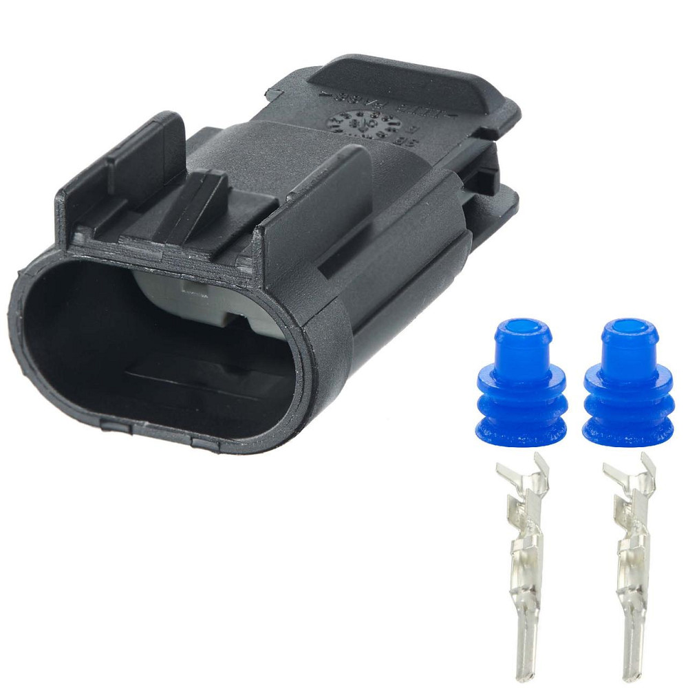 Разъем коннектор 2-кон., 15326678, 13518847, APTIV (Delphi) Америка, Корея, Япония, Buick, Cadillac, Chevrolet, Daewoo, GMC 40258 Киев - изображение 1