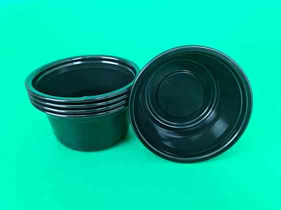 Супник черный гладкий D-115 (350 гр) Андрекс (50 шт) Харьков