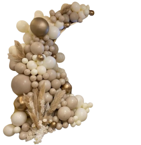 Набір повітряних куль «Золоті рум'яна», прикраса для весілля, дня народження, вечірки Кам'янець-Подільський - фото 3