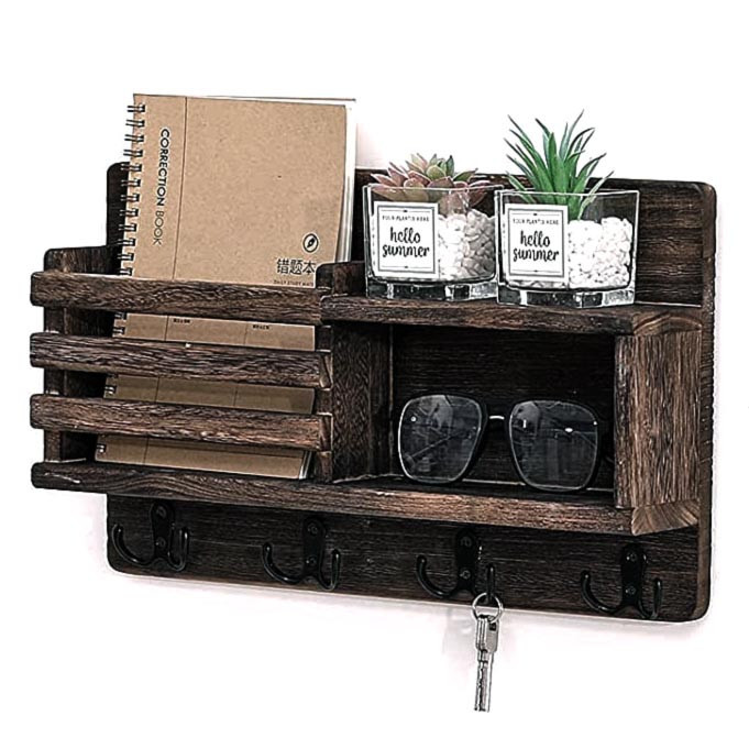 Ключниця дерев'яна "Пітарин" мокко Миколаїв - фото 1