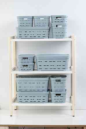 Кошик Idea Home 00612 Pyramid Blue 5 л (00612 Blue) (7180076) Київ