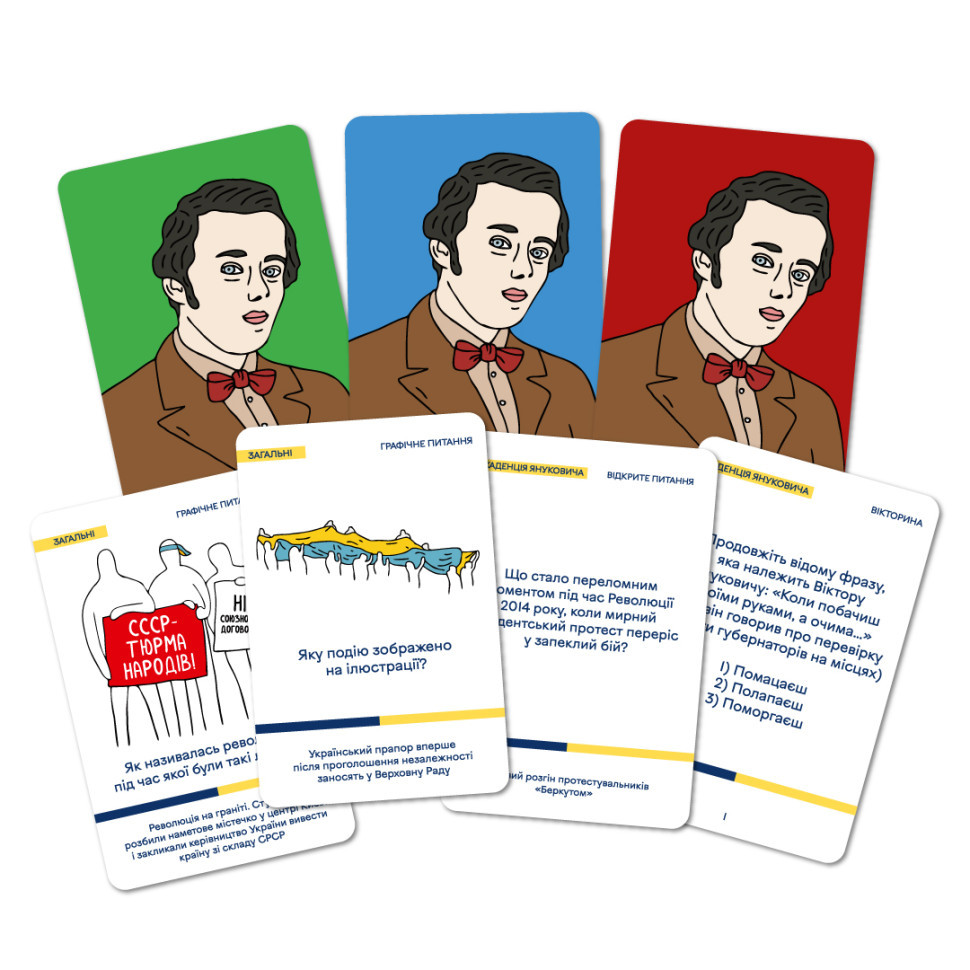 Настільна карткова гра "Шевченко питає про Незалежну Україну" orner-2112 Вінниця - фото 6