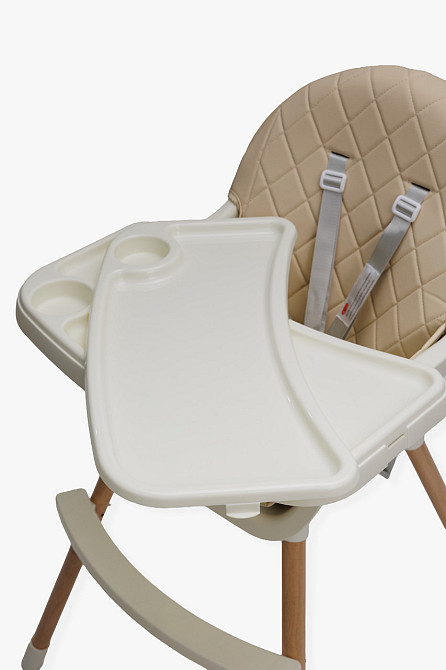 Стул для кормления ребенка 2 в 1 VELANO Evo, beige Киев - изображение 9