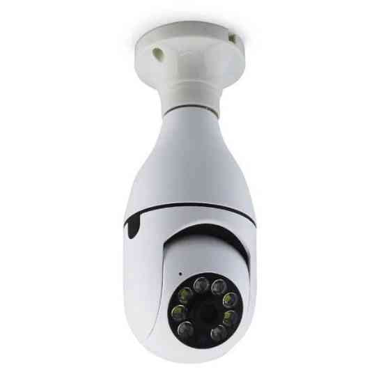 Камера відеонагляду CAMERA CAM L1 8069 E27 WIFI IP 360°, біла Вінниця