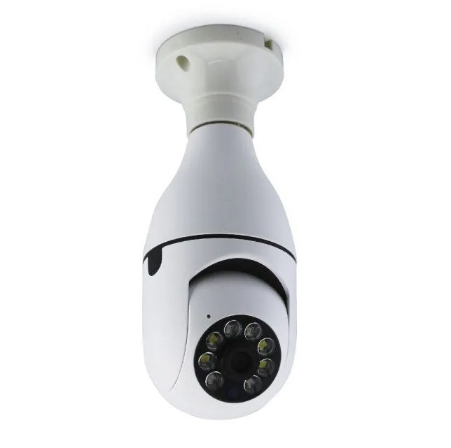 Камера відеоспостереження CAMERA CAM L1 8069 E27 WIFI IP 360°, біла Винница - изображение 3