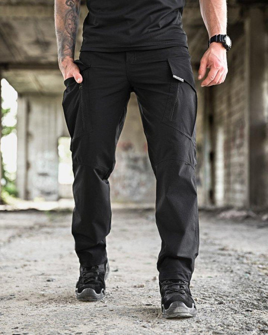 Стрейчевые летние тактические штаны OBLIVION black   ДЛ7352 Одесса - изображение 3