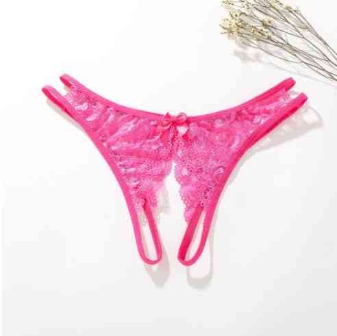 Стрінги з розрізом унісекс малинові, розмір універсальний, резинка до 86см Київ