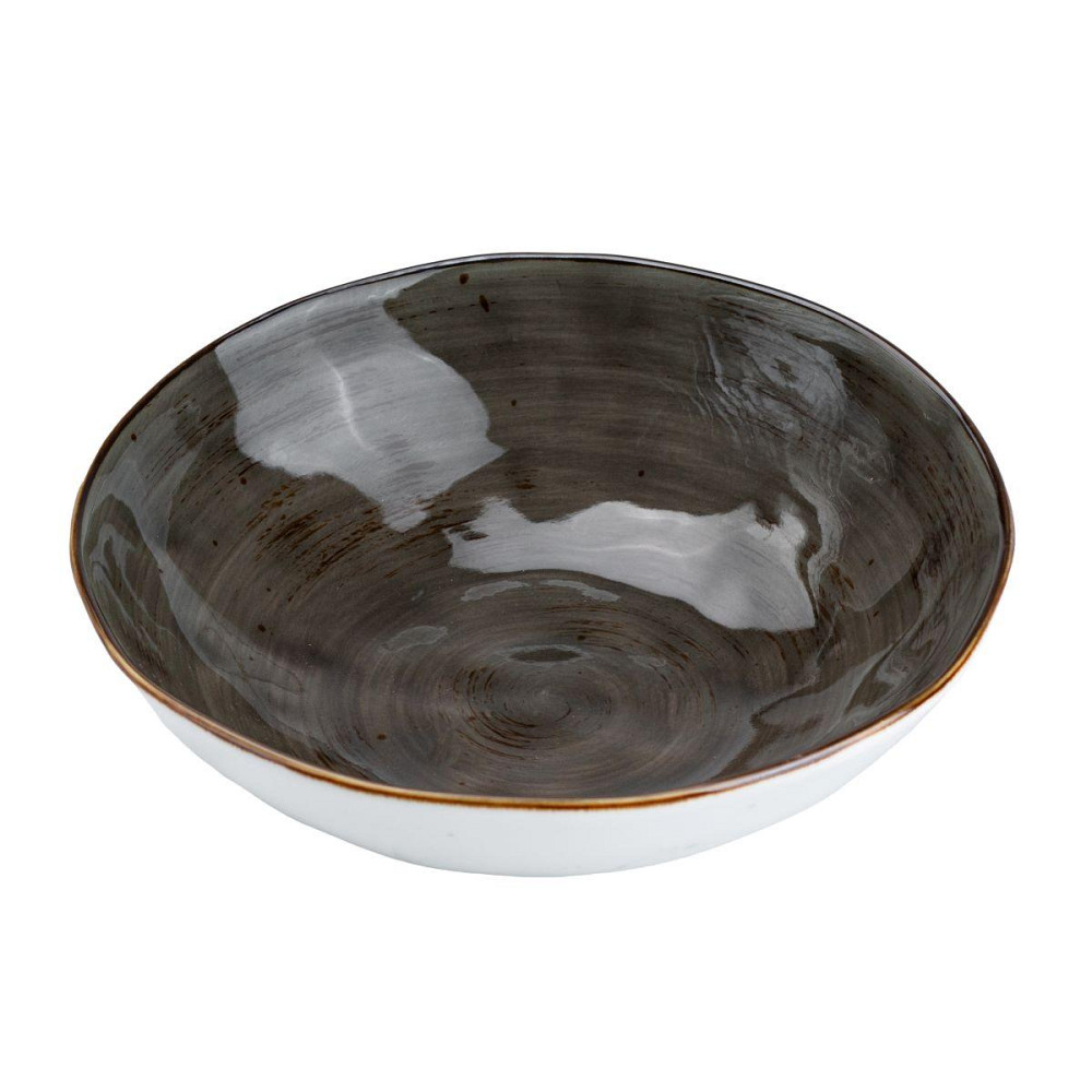 Глубокая круглая фарфоровая тарелка 17.5 см Киев - изображение 4