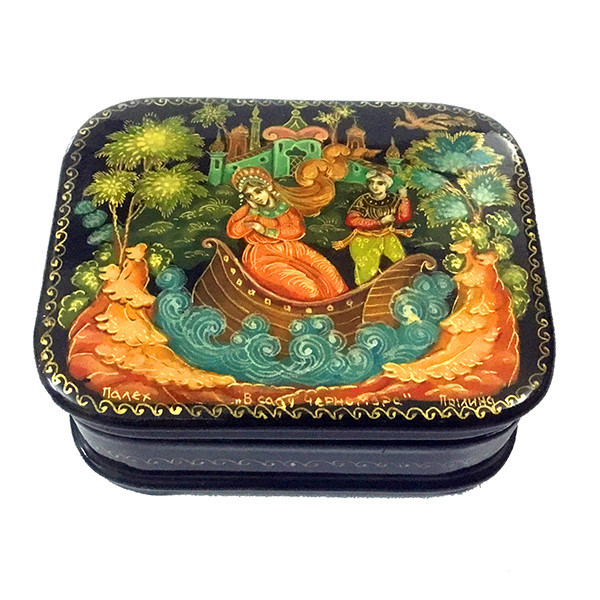 Скринька мініатюра лакова У саду Чорномору Київ - фото 1