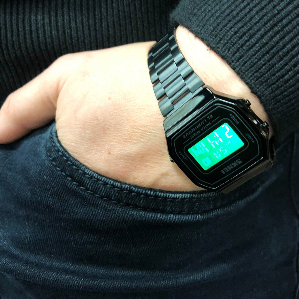 Армейские часы противоударное SKMEI 1647BK, Военные часы для всу Мужские часы стильные на руку KZ-99 Львов - изображение 10