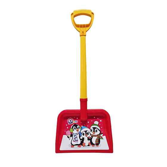 Лопата пластикова дитяча А Технок 3398TXK-9-10 з наклейкою Пінгвіни Вінниця