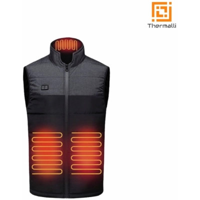 Жилет с подогревом Thermalli Chatel чорний/сірий M (10100505-01M) Винница - изображение 8