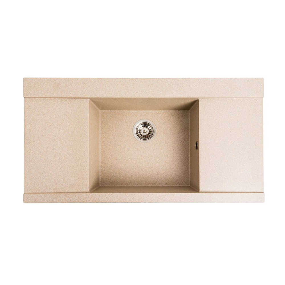 PLATINUM Гранітна мийка для кухні Platinum 9651 ATLAS матова (сафарі) Київ - фото 1