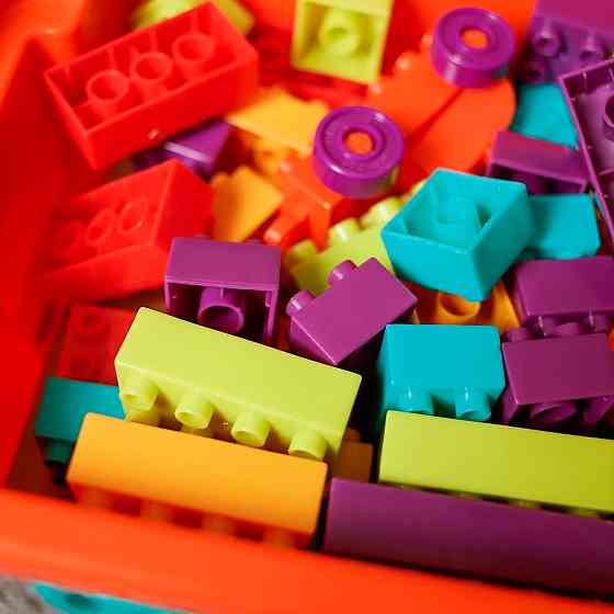 Конструктор - Архітектор помаранчевий візок Дніпро