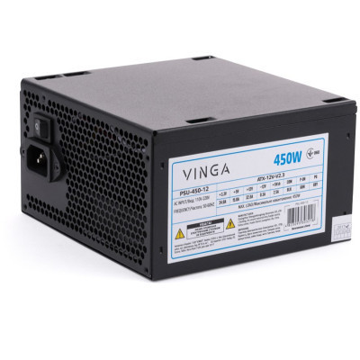 Блок питания Vinga 450W ОЕМ (PSU-450-12) Винница - изображение 1