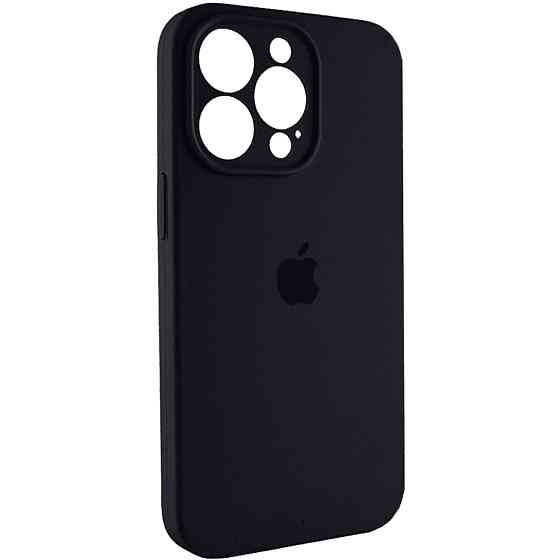 Чохол для смартфона Silicone Full Case AA Camera Protect for Apple iPhone 13 Pro 14,Black Киев