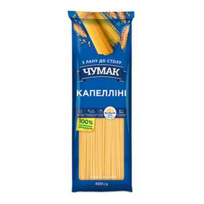 Макарони Чумак Капелліні 400 г (4823096005850) Вінниця