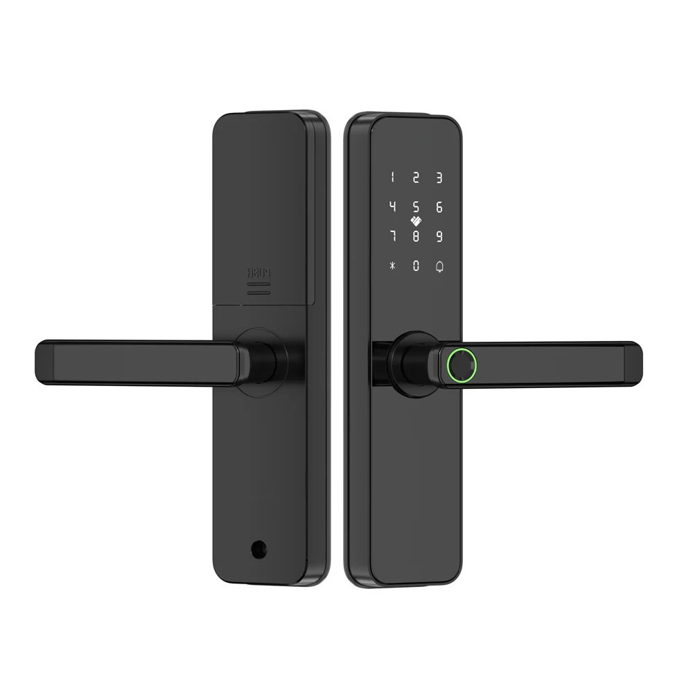 Замок біометричний автономний Trinix TRL-5401BTF Black з Bluetooth, зчитувачем відбитків пальців і карт Mifare (65-00070) Киев - изображение 5