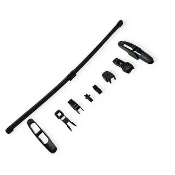 Щітка двірника заднього carway безкаркасна flat rear 350мм (+ 8 адап.) Мукачево