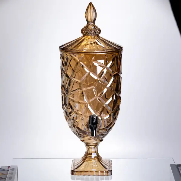 Лимонадниця Amber Ice 5 л із краном для напоїв соку фрешу мохіто HP-19-309 Коломия - фото 4