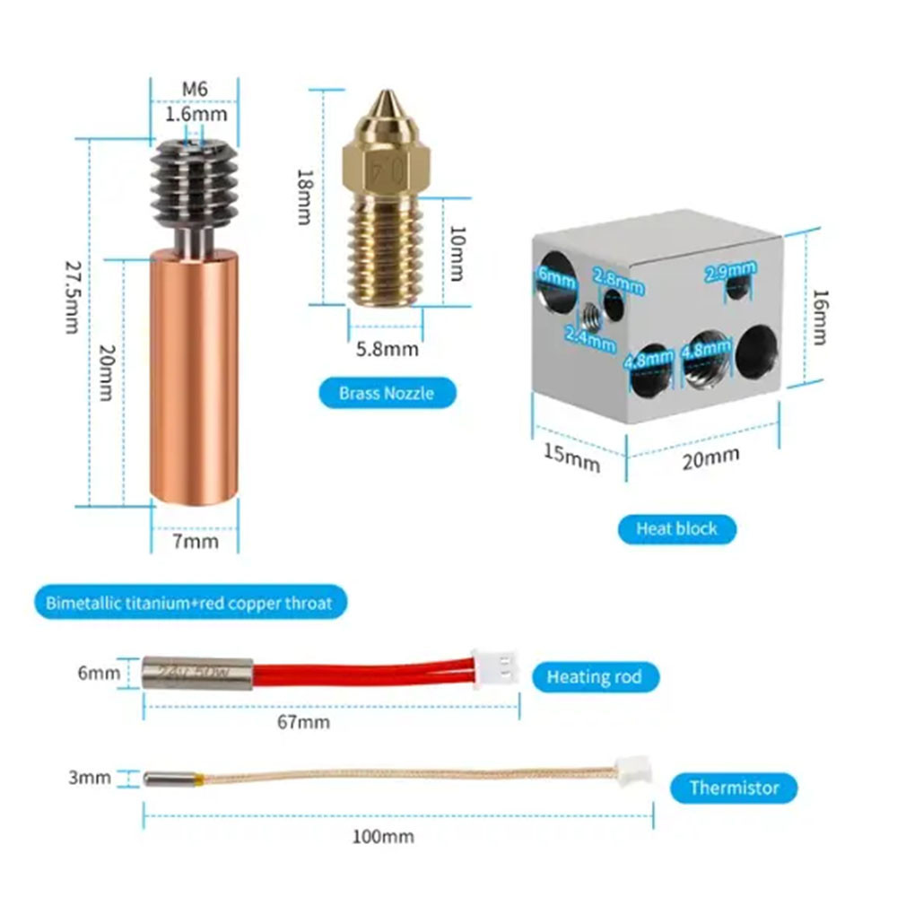 Комплект RAMPS для хотенда для 3д принтера Elegoo Neptune 4, 4 pro Киев - изображение 1
