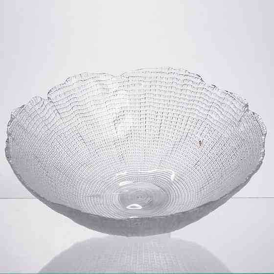 Yiwu Салатниця велика скляна прозора 2 літри кругла 64486-48 Коломыя