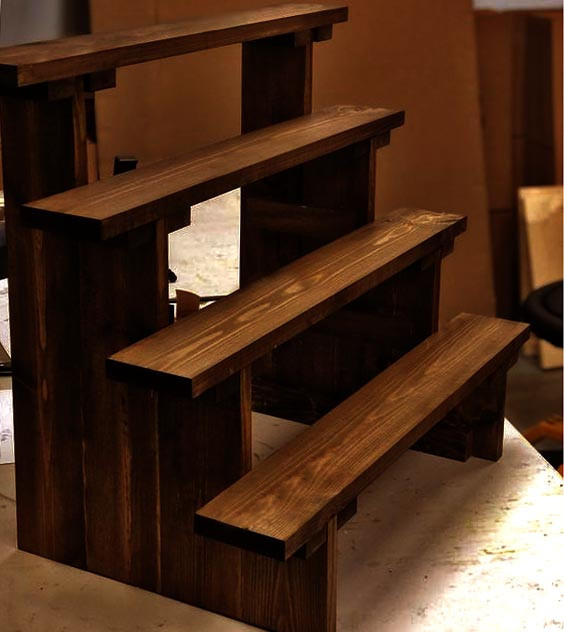 Лавка-ступенька "Джудіт" капучино Миколаїв - фото 1