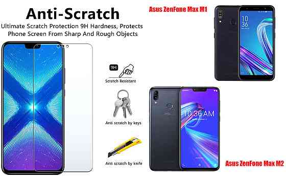 Защитное стекло NeoGlass для Asus ZenFone Max M1, Max M2 – ультрапрозрачное и устойчивое Киев
