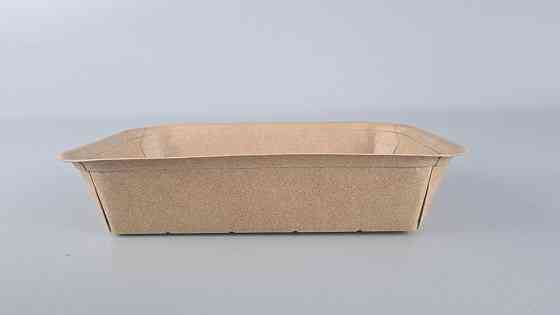 Лоток з харчового картону "KRAFT" 700 мл 220 * 150 * 45 (25 шт.) Харків